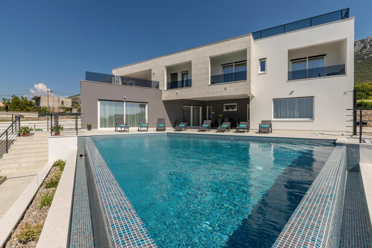 Luxurious Villa Meri Kastela Ngoại thất bức ảnh