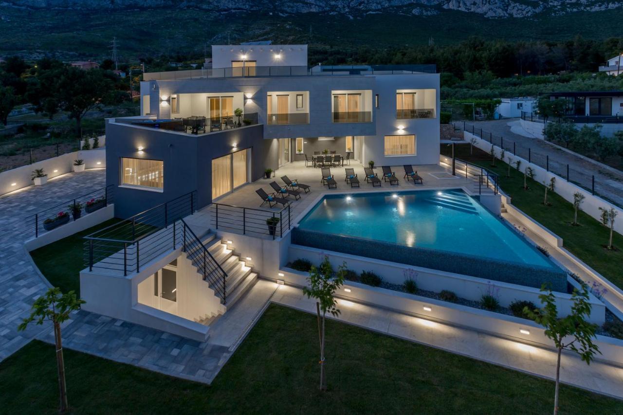 Luxurious Villa Meri Kastela Ngoại thất bức ảnh