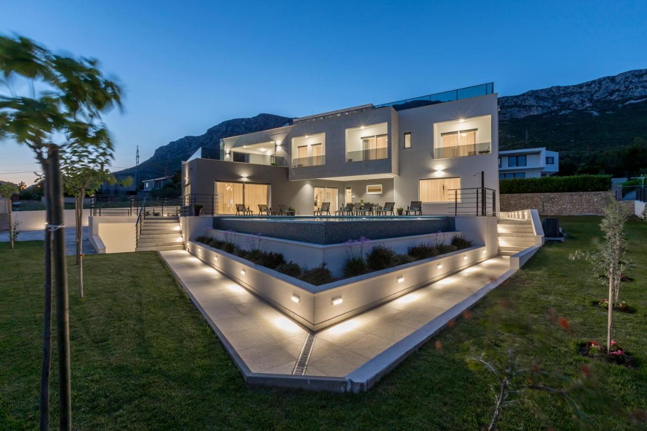 Luxurious Villa Meri Kastela Ngoại thất bức ảnh