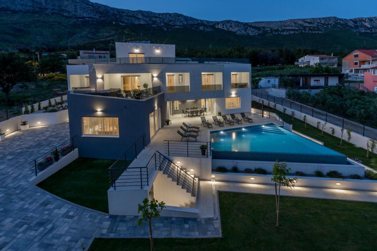 Luxurious Villa Meri Kastela Ngoại thất bức ảnh