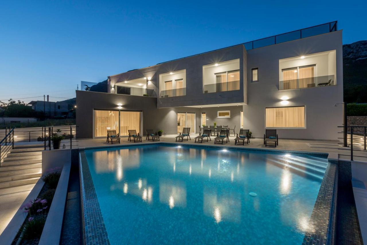 Luxurious Villa Meri Kastela Ngoại thất bức ảnh