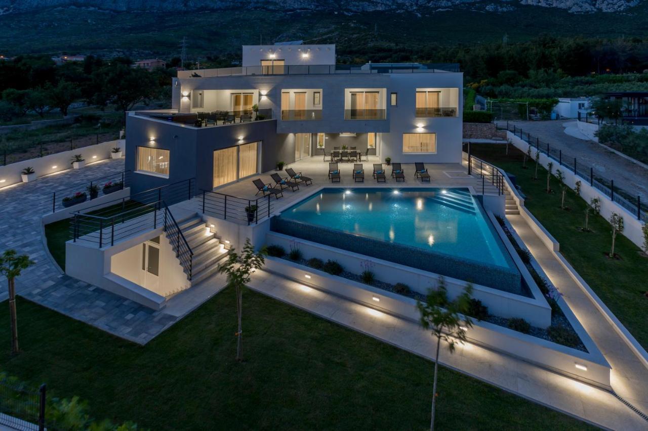 Luxurious Villa Meri Kastela Ngoại thất bức ảnh