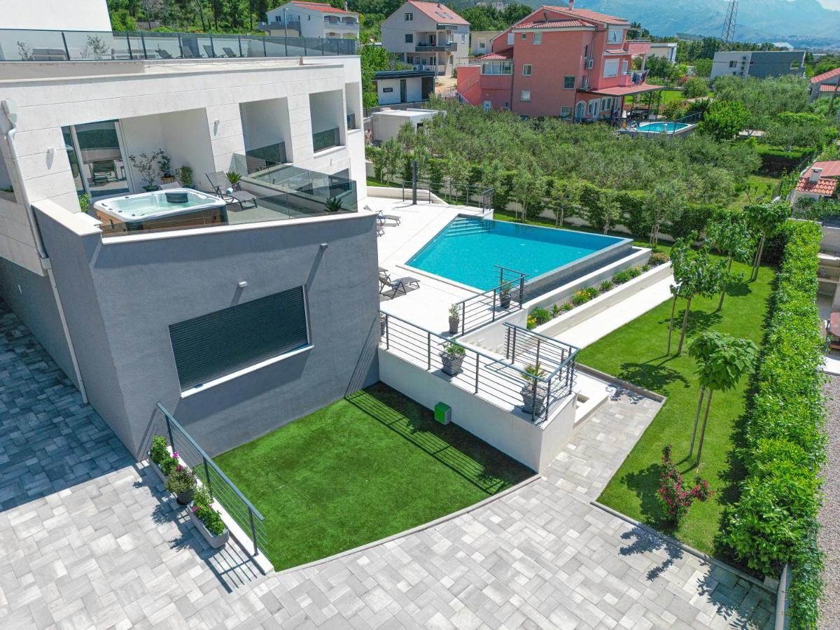 Luxurious Villa Meri Kastela Ngoại thất bức ảnh